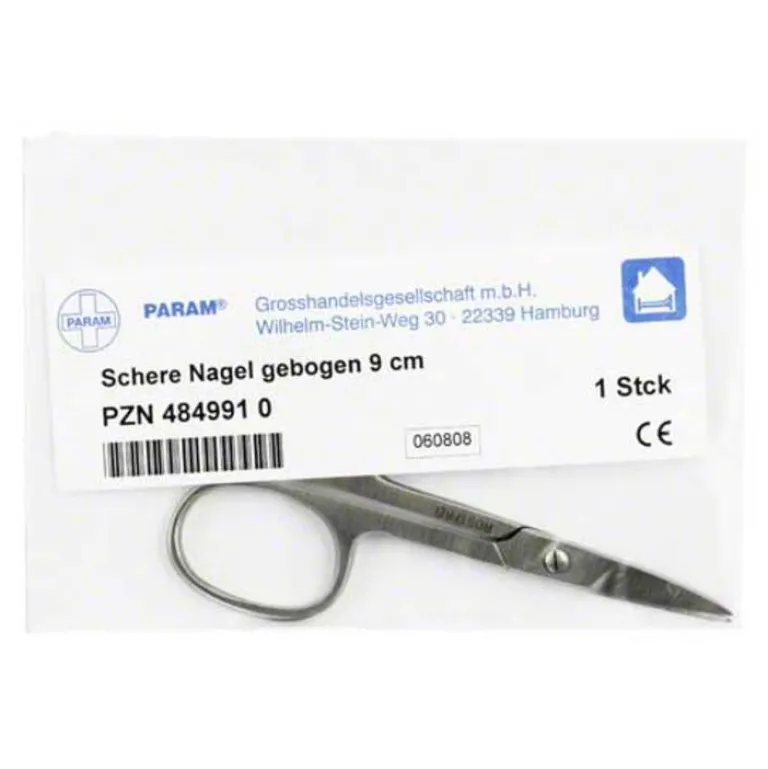 Best Param Schere Nagel gebogen, 1 St