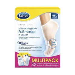 Discount Scholl intensiv pflegende Fußmaske in Socken, 3X2 St