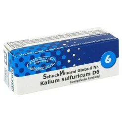 Best Globuli 6 Kalium sulfuricum D6, 7.5 g Salze Als Globuli
