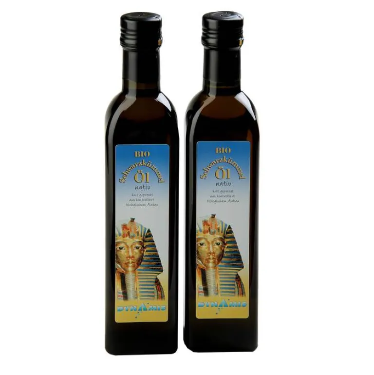 New Schwarzkümmel Bio ägyptisch Öl, 1000 ml Schwarzkümmelöl|Essentielle Fettsäuren