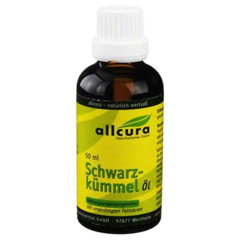 Online Schwarzkümmelöl, 50 ml Schwarzkümmelöl|Essentielle Fettsäuren