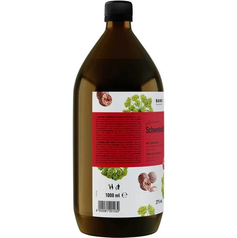 Hot Bano Schwedenbitter Arlberger Elixier, 1000 ml