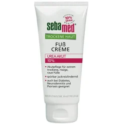 Sale Sebamed Trockene Haut 10% Urea akut Fußcreme, 100 ml