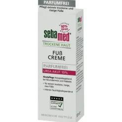 Sale Sebamed Trockene Haut Parfumfrei Fußcreme Urea10%, 100 ml