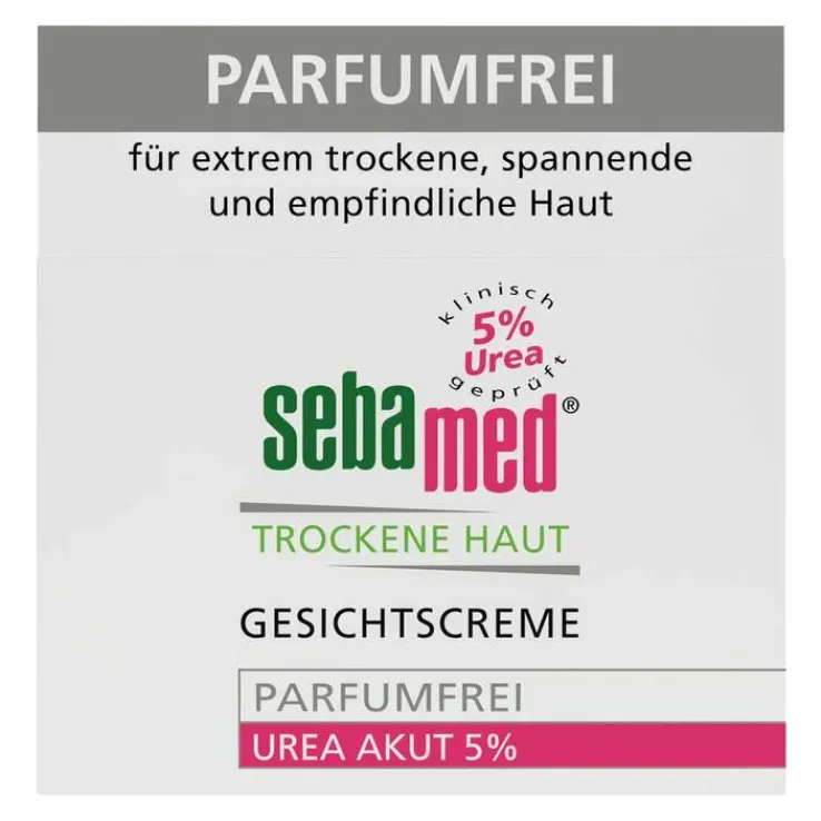 Sebamed Trockene Haut parfümfrei Gesichtscreme, 50 ml