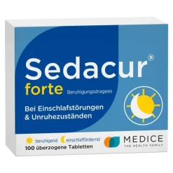 Online Sedacur ® forte Beruhigungsdragees, 100 St