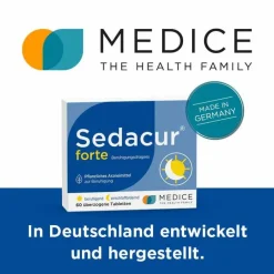 Online Sedacur ® forte Beruhigungsdragees, 60 St