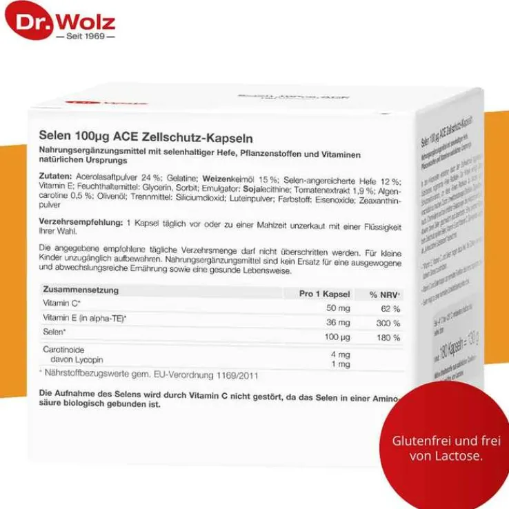 Selen ACE 100 µg 180 Tage Kapseln, 180 St