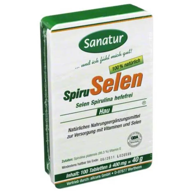 Clearance Allcura Selen Hefefrei Tabletten, 100 St