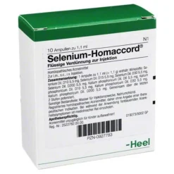 Hot Homaccord Selenium Ampullen, 10 St