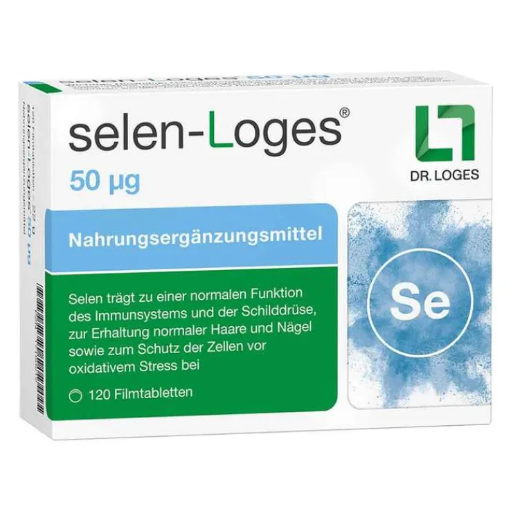 Selen-Loges 50 µg Filmtabletten, 120 St