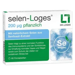 Selen-Loges 200 µg pflanzlich Filmtabletten, 60 St