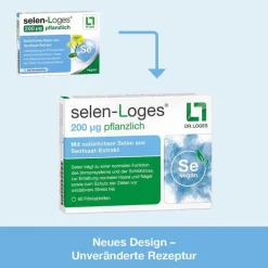 Selen-Loges 200 µg pflanzlich Filmtabletten, 60 St