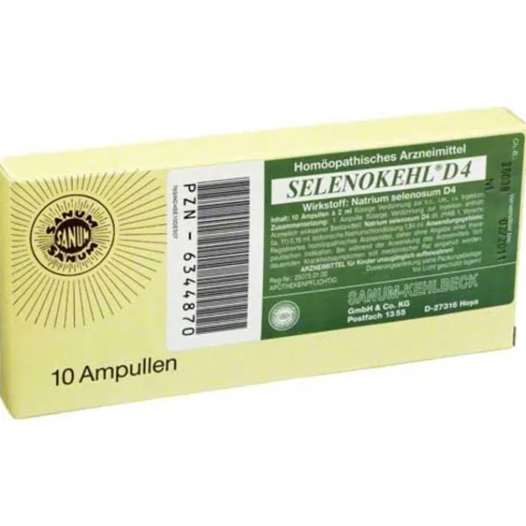 Selenokehl Injektion Ampullen, 10X2 ml