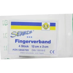 Outlet Senada Fingerverband 2x12 cm, 4 St Fingerpflaster