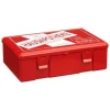 Hot Senada Hausapotheke leer rot, 1 St Erste-Hilfe-Set