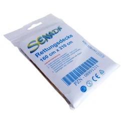 Hot Senada Rettungsdecke 210x160, 1 St Rettungsdecken