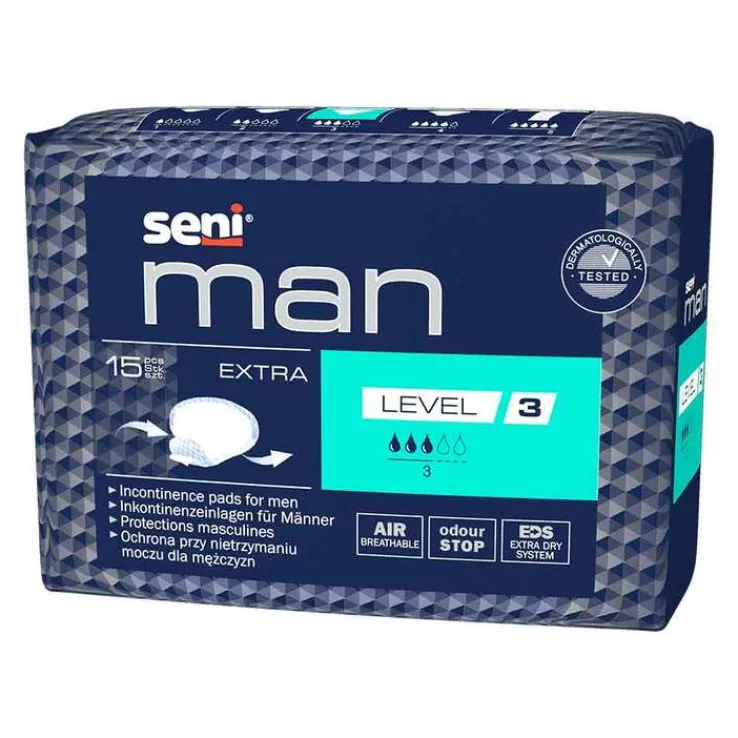 Seni® Man Inkontinenzeinlage extra Level 3, 15 St