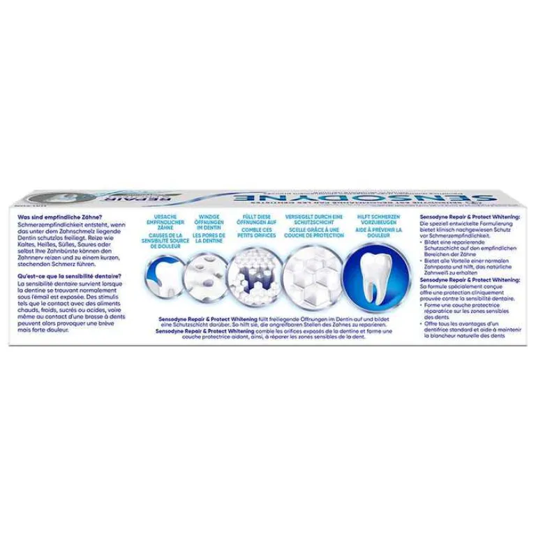 Sale Sensodyne Repair & Protect whitening Zahnpasta, 75 ml