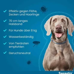 Online Seresto Halsband für große Hunde über 8 kg, 1 St