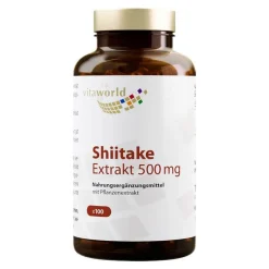 Outlet Shiitake Extrakt 500 mg Kapseln, 100 St Shiitake|Vitalpilze