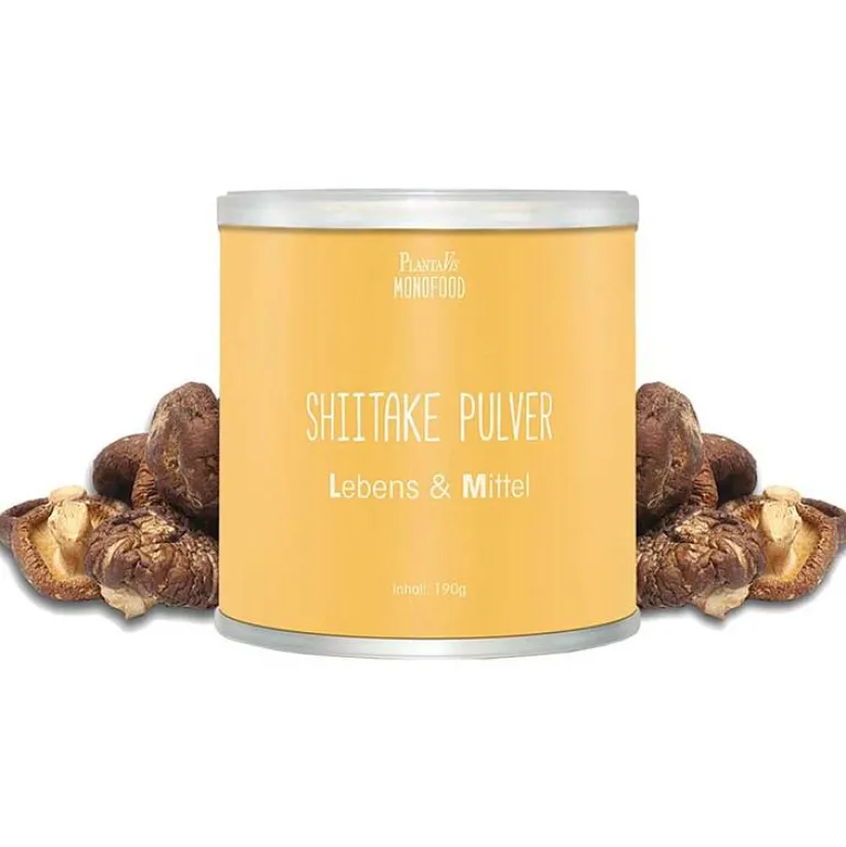 New Plantavis Shiitake Pulver, 190 g