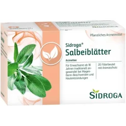 Hot Sidroga ® Salbeiblätter Filterbeutel, 20X1.5 g