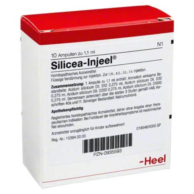 Silicea Injeel Ampullen, 10 St