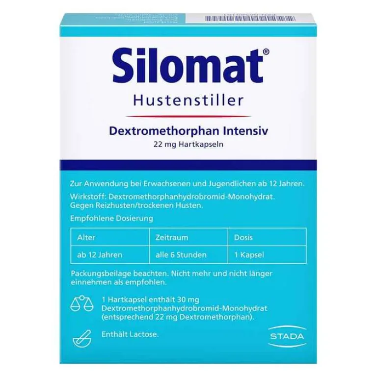 Online Hustenstiller Dextromethorphan Intensiv gegen Reizhusten, 12 St Hustenstiller