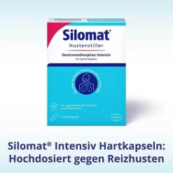 Online Hustenstiller Dextromethorphan Intensiv gegen Reizhusten, 12 St Hustenstiller