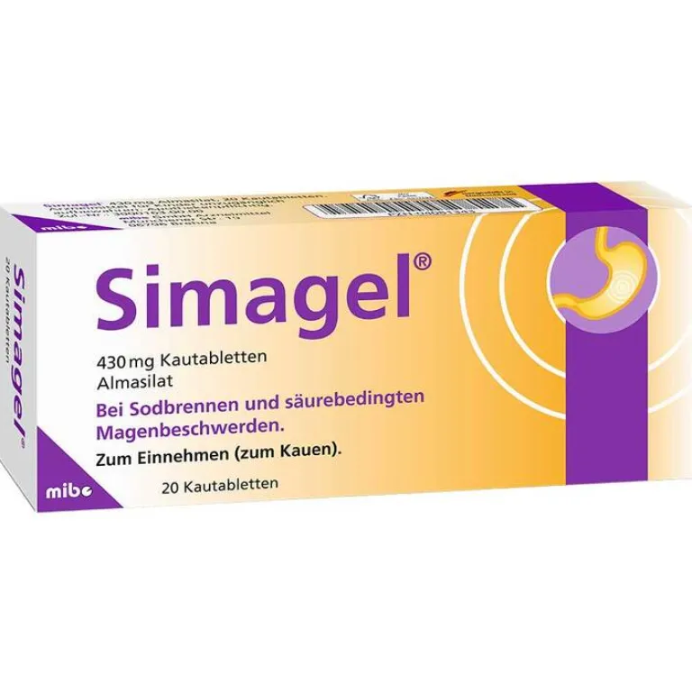 Discount Simagel Kautabletten, 20 St