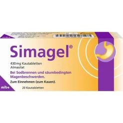 Discount Simagel Kautabletten, 20 St