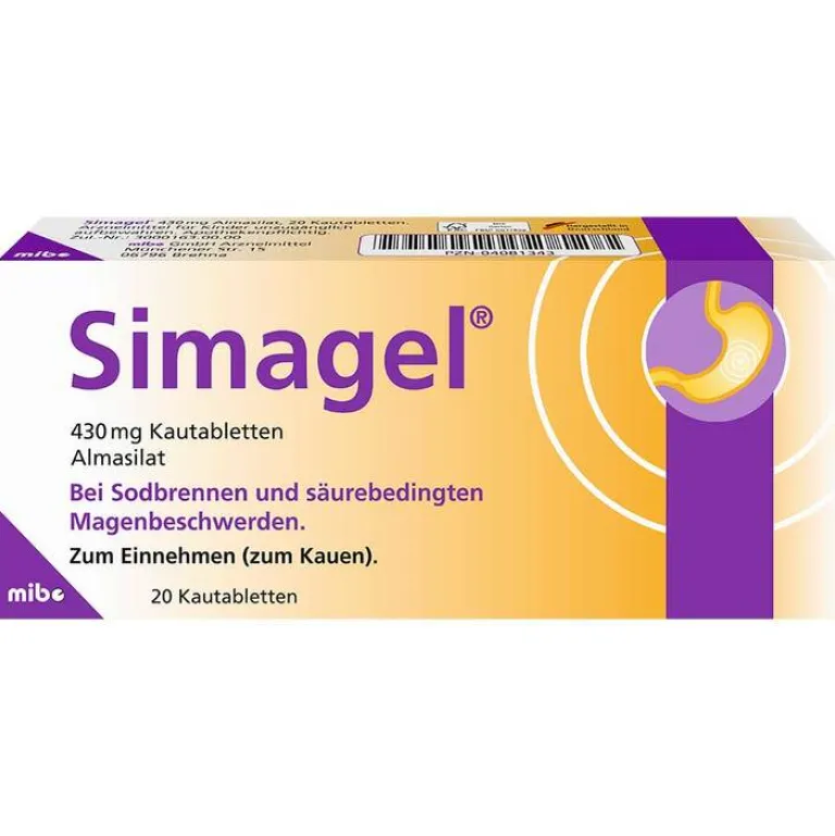 Discount Simagel Kautabletten, 20 St