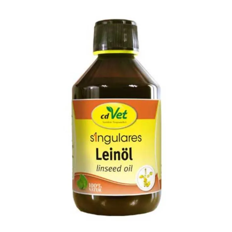 Singulares Leinöl vet. (für Tiere), 250 ml