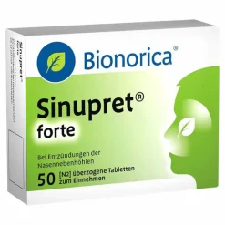 New forte überzogene Tabletten, 50 St Schnupfen & Nasennebenhöhlen