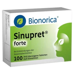 New Sinupret forte überzogene Tabletten, 100 St