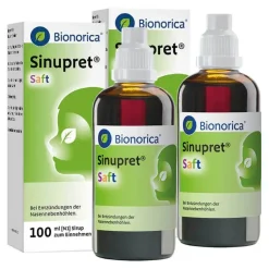 Online Saft, 2x100 ml Schnupfen & Nasennebenhöhlen