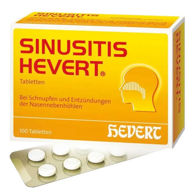 Sinusitis Hevert Tabletten, 100 St