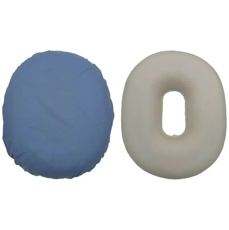 Discount Sitzkissen Ringkissen Sitzring oval mit Bezug, 1 St