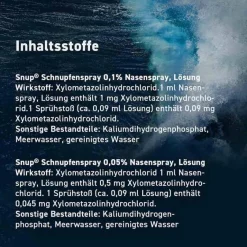 Outlet Snup Schnupfenspray 0,05% Nasenspray, 10 ml