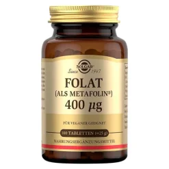 Best Solgar Folat Metafolin 400 µg Tabletten, 100 St
