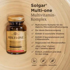 Discount Solgar Multi-One Multivitamin-Komplex Tabletten, 30 St Multivitamine