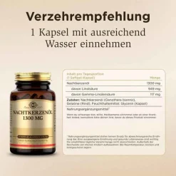 Outlet Solgar Nachtkerzenöl 1300 mg Kapseln, 30 St