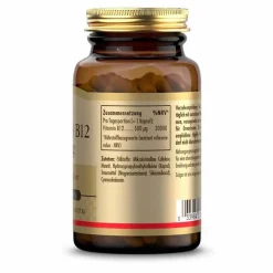 Solgar Vitamin B12 500 µg Kapseln, 50 St