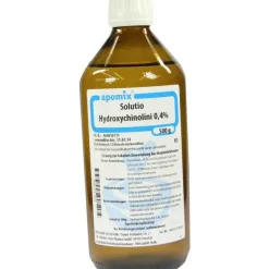 Hot Apomix Solutio hydroxychin. 0,4%, 500 ml