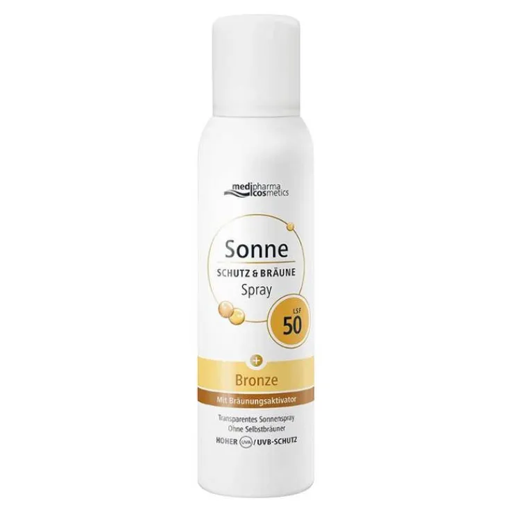 Sonne Schutz & Bräune Aerosol-Spray bronze LSF 50, 150 ml