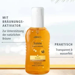 New Sonne Schutz & Bräune Pump-Spray bronze LSF 50, 200 ml Lsf 50+