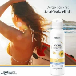 Hot Medipharma Cosmetics Sonne Schutz & Pflege Aktiv Aerosol-Spray LSF 30, 150 ml