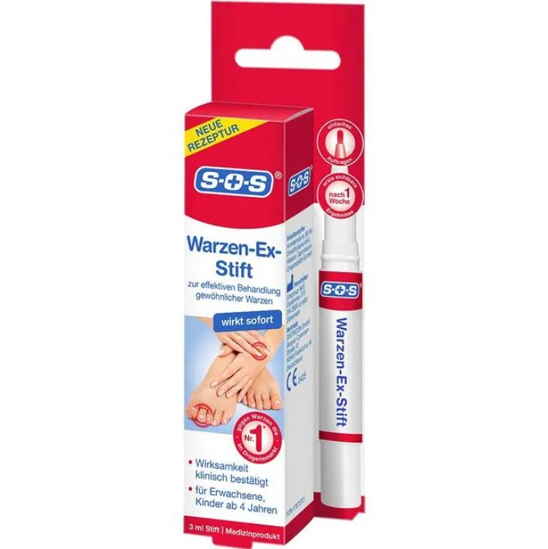 Best SOS Warzen-Ex-Stift, 3 ml