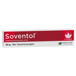 ® HydroCortisonacetat 0,5% Cremogel bei Hautentzündungen, 30 g Mittel Gegen Sonnenbrand|Allergie Medikamente